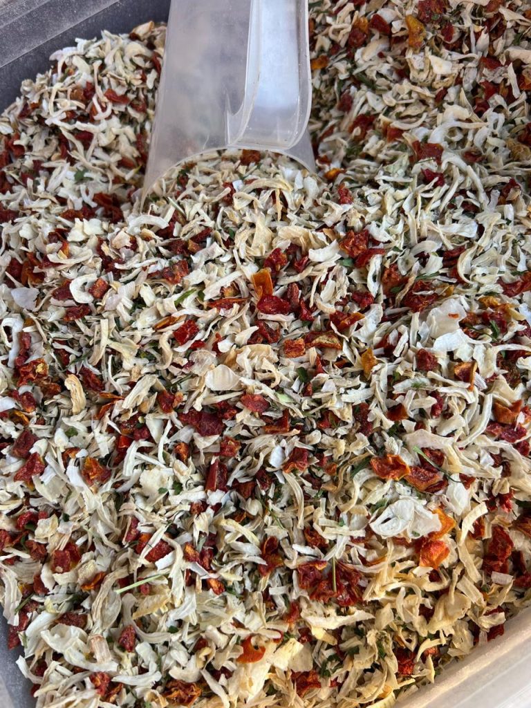 tempero vinagrete desidratado