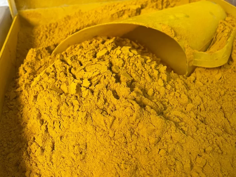 açafrão puro (cúrcuma)